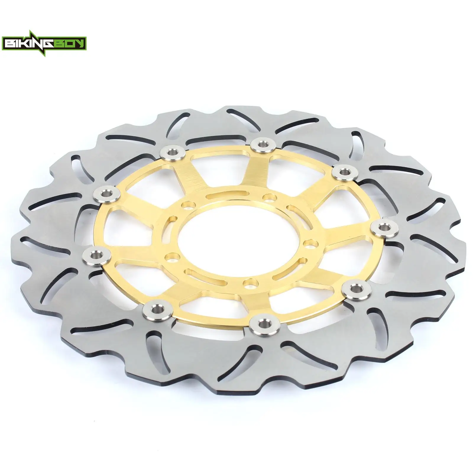Передние тормозные диски BIKINGBOY роторы + колодки для Triumph Daytona 675 2006 2007 2008