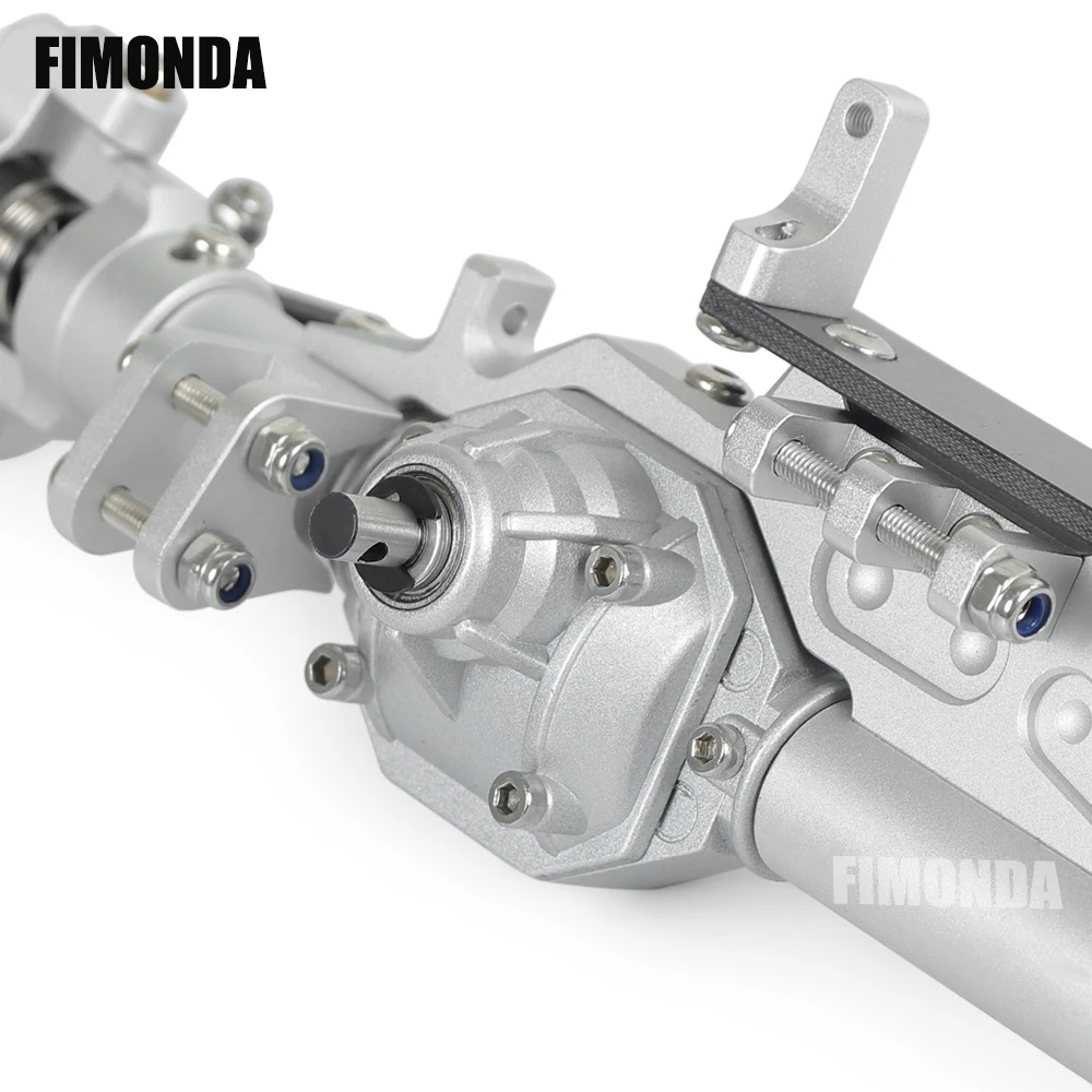 FIMONDA новый CNC ромбовидный алюминиевый полный передний и задний мост для 1/10 RC