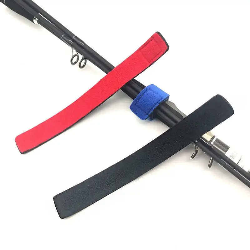 

1 PCS Fishing Rod Tie With High Elasticity Velcro Wrist Strap Ties Belt Binding Rod Fixed Tie Rod Fishing Tackle Accessories