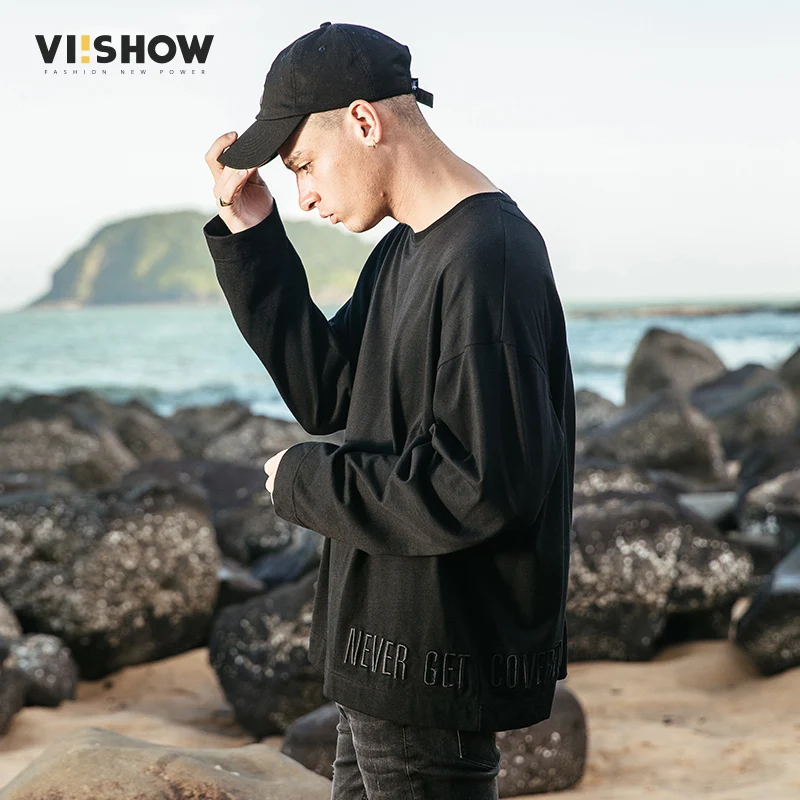 VIISHOW Новое поступление брендовая Футболка Мужская модная футболка с принтом Мужская футболка высокого качества эластичная мягкая удобная футболка для мужчин TC2548173
