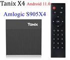 ТВ-приставка Tanix X4 Android 2,4 Amlogic S905X4 4 ГБ 32 ГБ 64 ГБ
