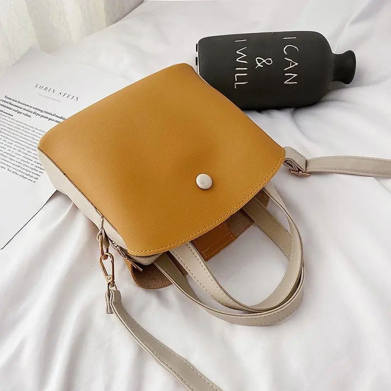 

Fashion Women's Shoulder Bags Luxury Pu Leather Women Handbags 2021 New Designer Women Messenger Bag Ladies Crossbody Bag Bucket
