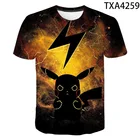 2021 летняя крутая мультяшная 3d-футболка с героями Аниме игры для мужчин женщин детей Повседневная модная уличная одежда для мальчиков девочек Детские крутые топы с принтом Футболка