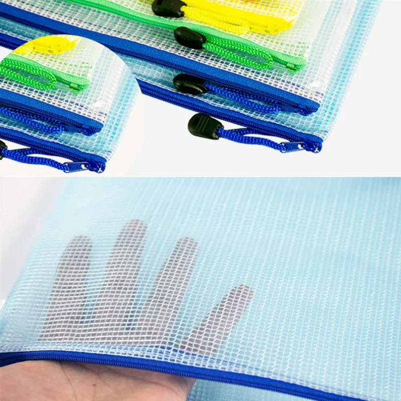 Прозрачный Органайзер A4 для документов школьная бумажная сумка из ПВХ чехол