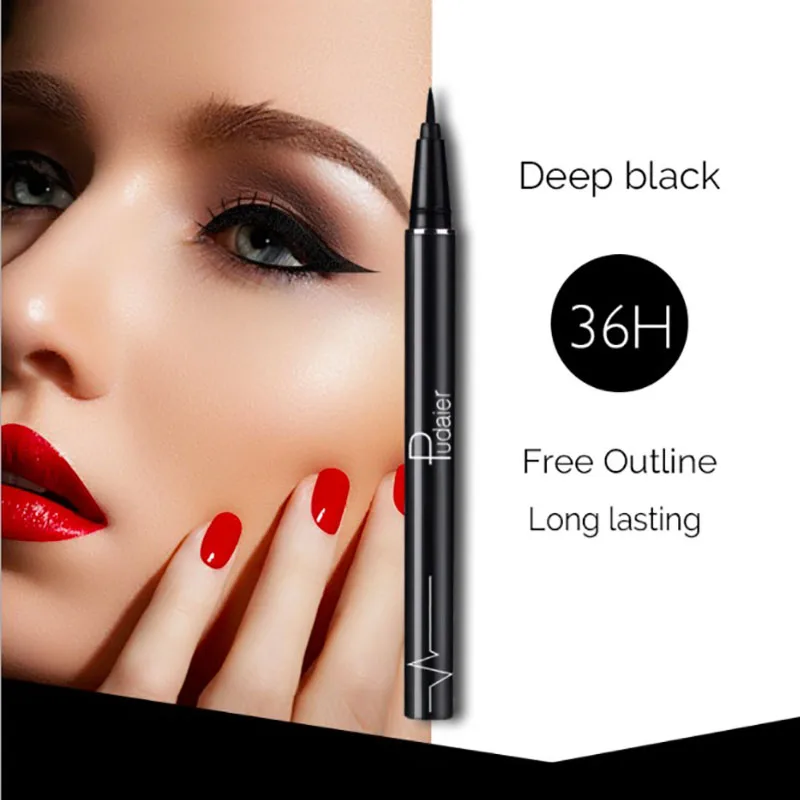 

Waterproof Eyerliner Crayon Yeux Deliniador Eyes Liner Lapices Sticker Lápiz De Ojos Caneta Delineadora Trucco Cosmetica Uroda