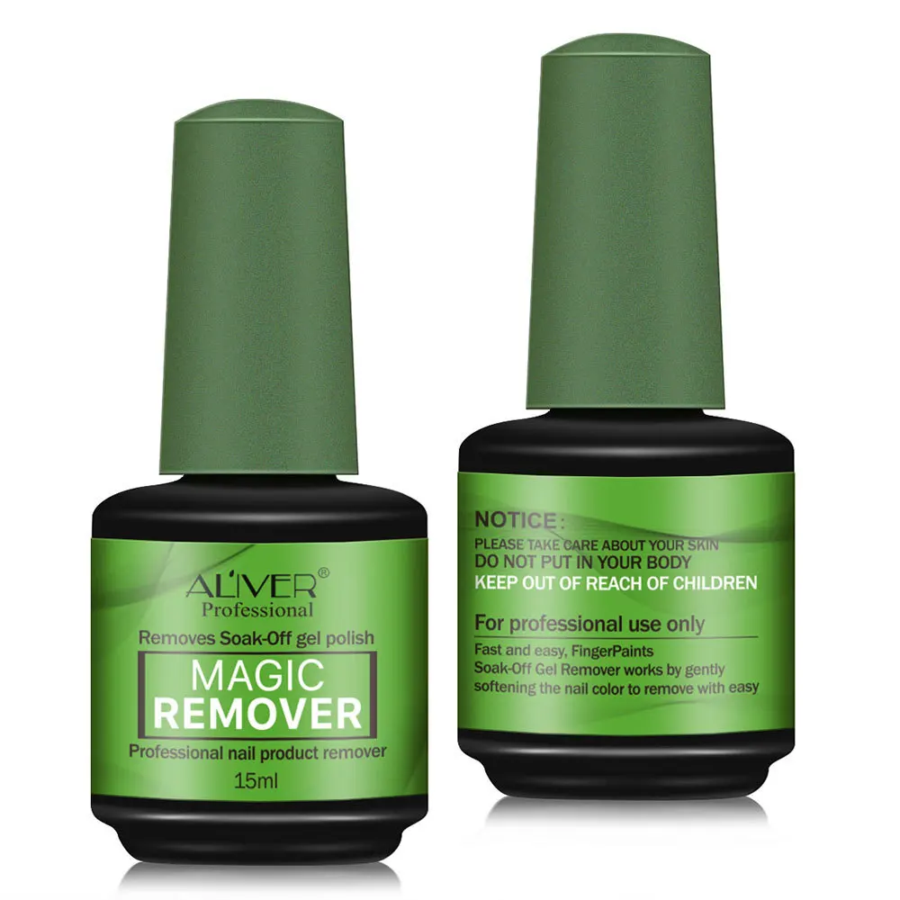 15ml UV LED Gel Nail Polish Burst Magic Remover to Remove Soak Off Solution Cleaner |