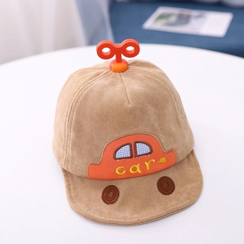 

Autumn Winter Children Hat Cute Cartoon Car Shape Baby Cap HOT