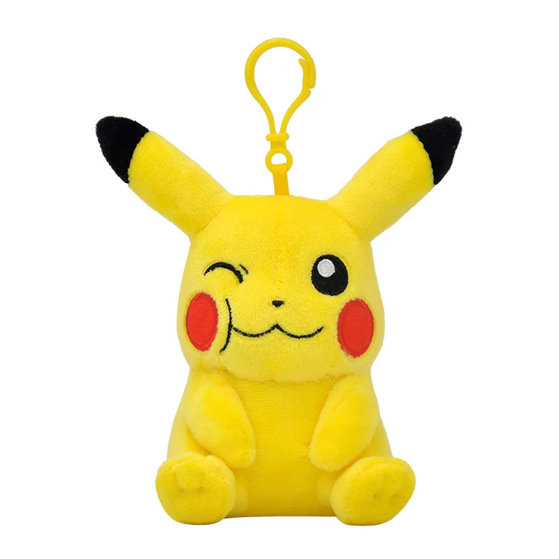 

Pokemon Bikachu Squirtle Cute Cartoon Plush Pendant 12Cm Anime Game Peripheral Plush Toy Pokemon Anime Figure Doll Pendant