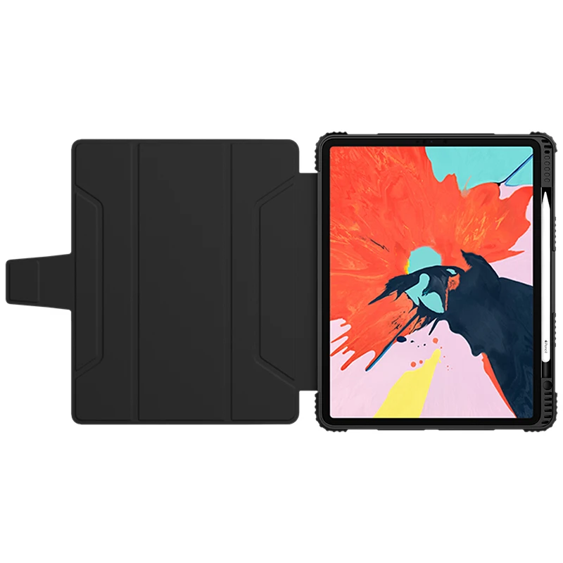 Для iPad Pro 11 12,9 чехол Nillkin противоударный кожаный умный флип-чехол для сна чехол для iPad 9,7 с функцией подставки