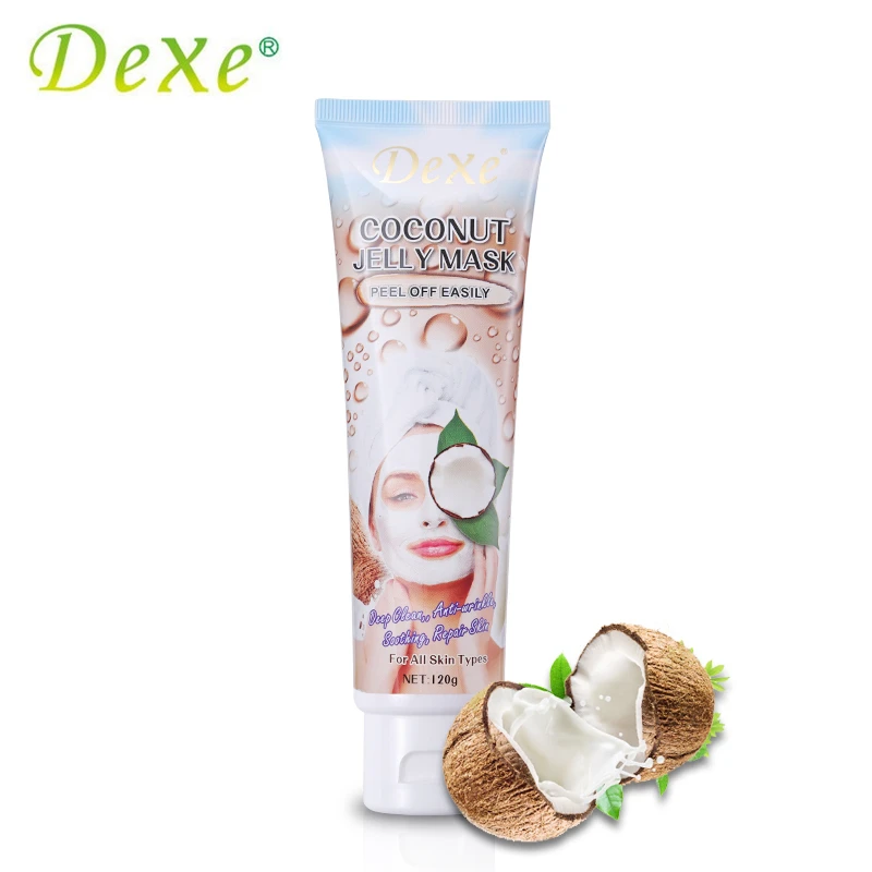 Новое поступление 120 г Dexe Желейная пилинг маска Черничный огурец кокосовое время