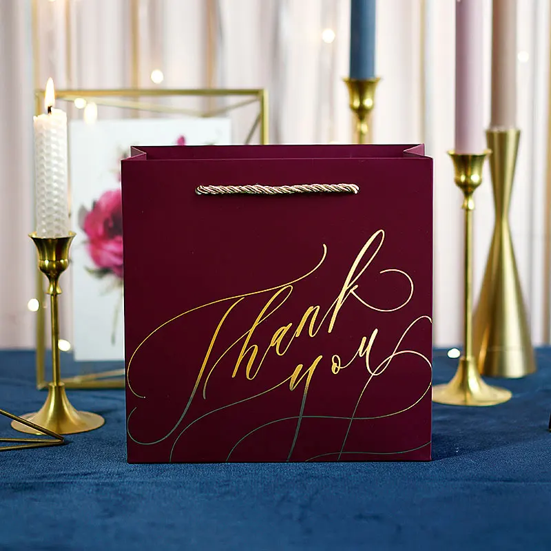 1 шт &quotспасибо&quot бумажные подарочные пакеты с ручками для дня рождения Детские