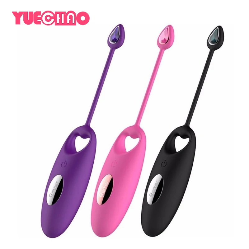 10 частотное вибрирующее яйцо с дистанционным управлением шарик кегеля для