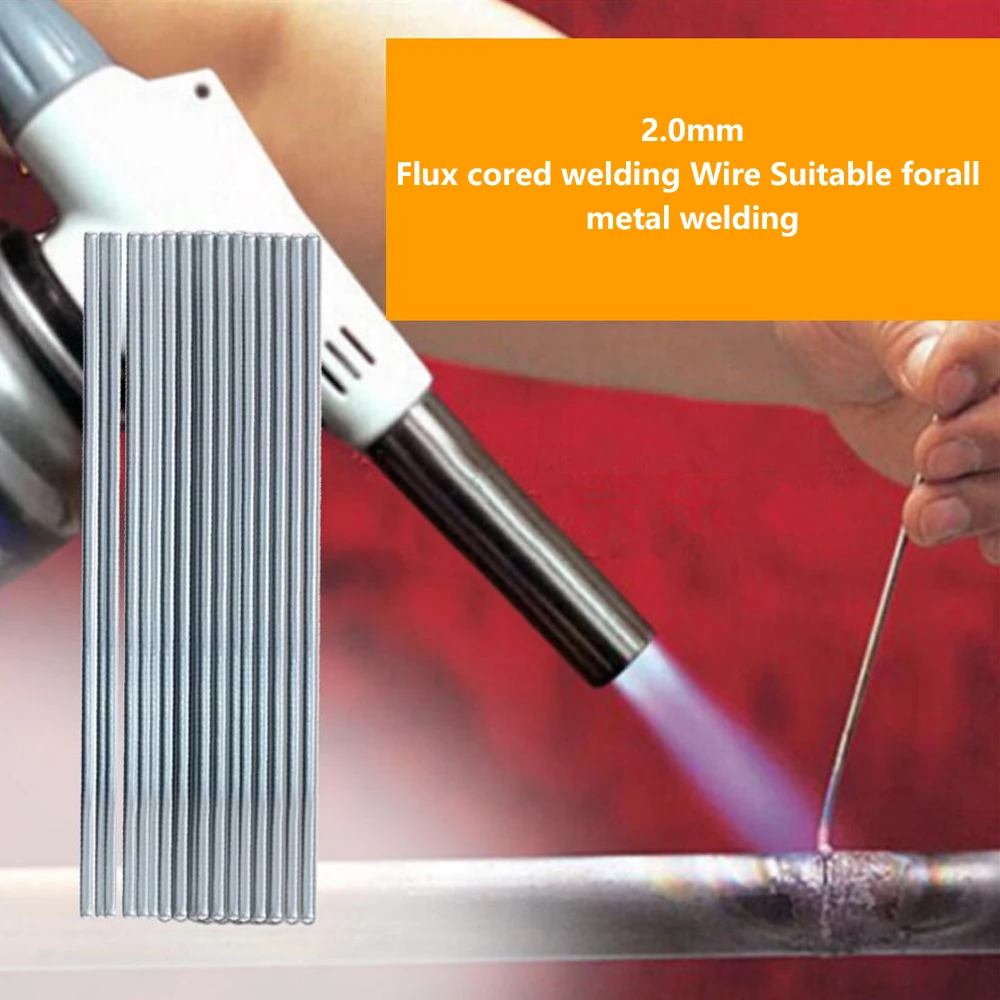 

10PCS/lot Low Temperature Easy Aluminum Welding Rods Weld Bars Cored Wire Rod Solder for Soldering No Need Solder Powder