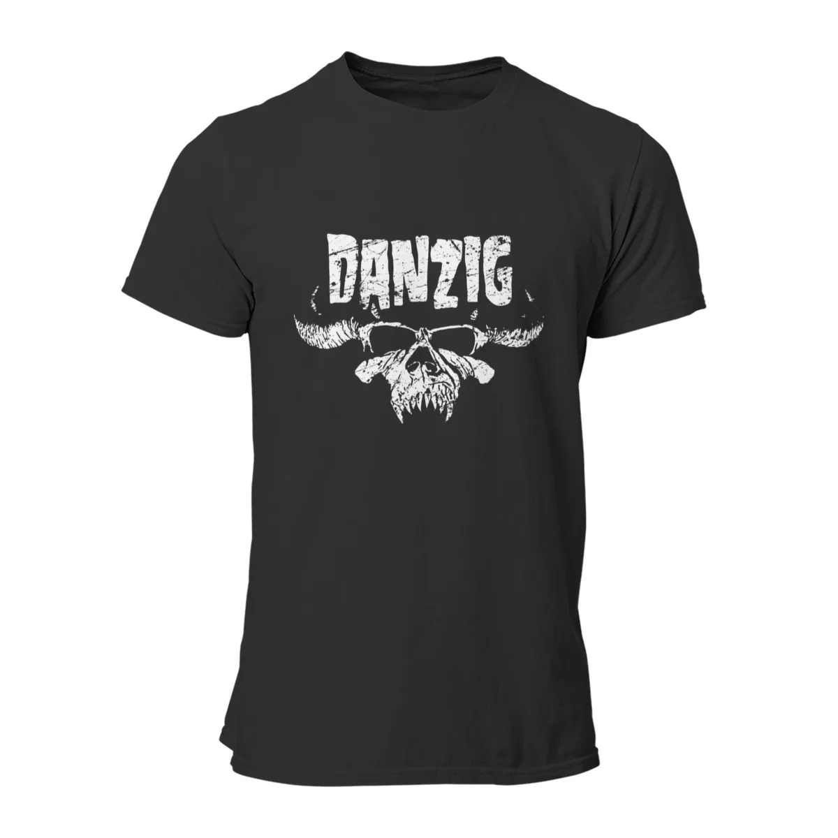 Фото Danzig, повседневные свободные хлопковые футболки оверсайз 100% с круглым вырезом 2021 138818 №5