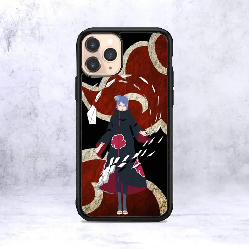

Naruto AKATSUKI 3 Phone Case for iPhone 12 mini 11 pro XS Max X XR 6 7 8 plus SE20 High quality TPU silicon cover