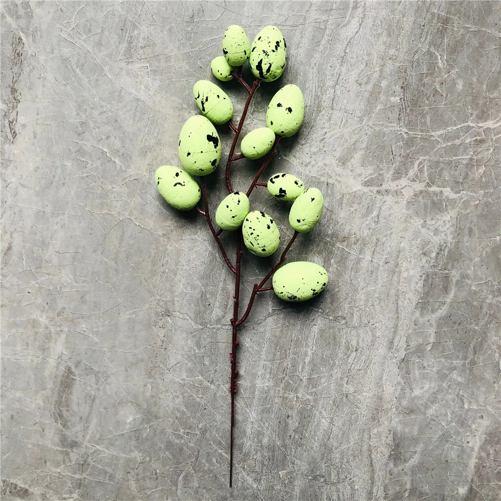 Для фотосъемки Христос воскрес с пасхальными яйцами черенки Искусственные цветы