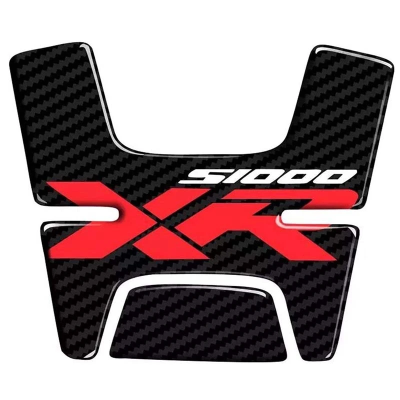 

Motorcycle Oil Tank Sticker Tank Pad Protector Carbon Fiber Decals for -BMW S1000XR S1000 XR Accessories