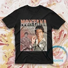 Хлопковая футболка с принтом Тони Монтана, с лицом скарлича, футболки с Тони Монтана, подарки на Рождество и день рождения, футболки с принтом Тони Монтана