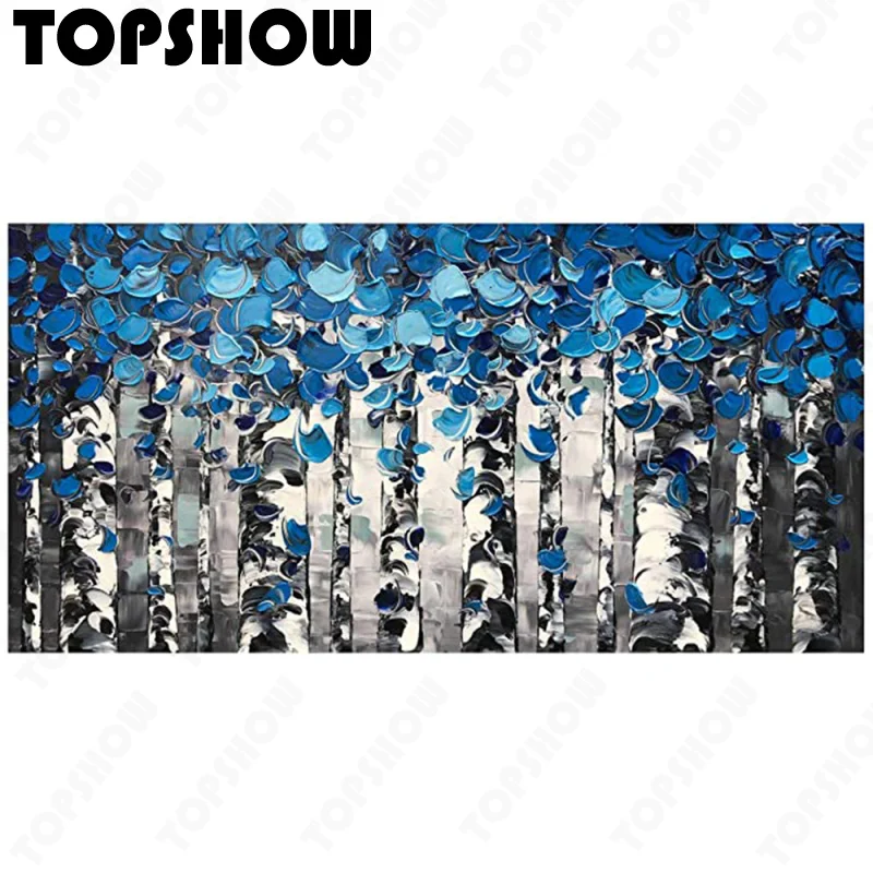 

Фотообои большой оригинальный ручная роспись Абстрактная живопись Современная Абстрактная живопись масляная живопись настенное искусств...