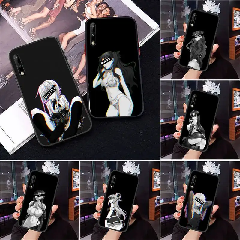 

Hentai Harajuku Anime Girl hot Phone Case For Vivo S5 V11 iq00 NEX x21 x20 x9 v5 plus hight pro soft Cover Fundas