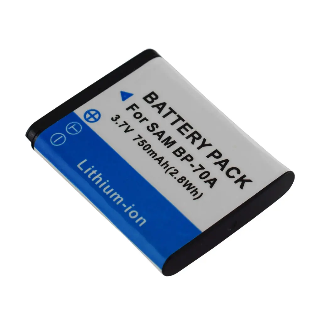 3 шт. BP-70A батарея для Samsung SL50 SL600 SL605 SL630 TL105 TL110 TL125 TL205 WB30F WB31F WB32F WB35F WB50F WB51F WB52F WP10 |