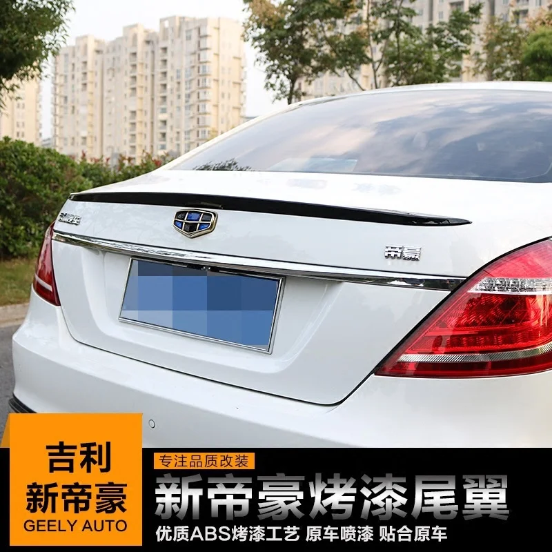 

Suitable For 14-18 Geely New Ec7 Dihao Million Modified Non Perforated Abs Baking Paint Tail