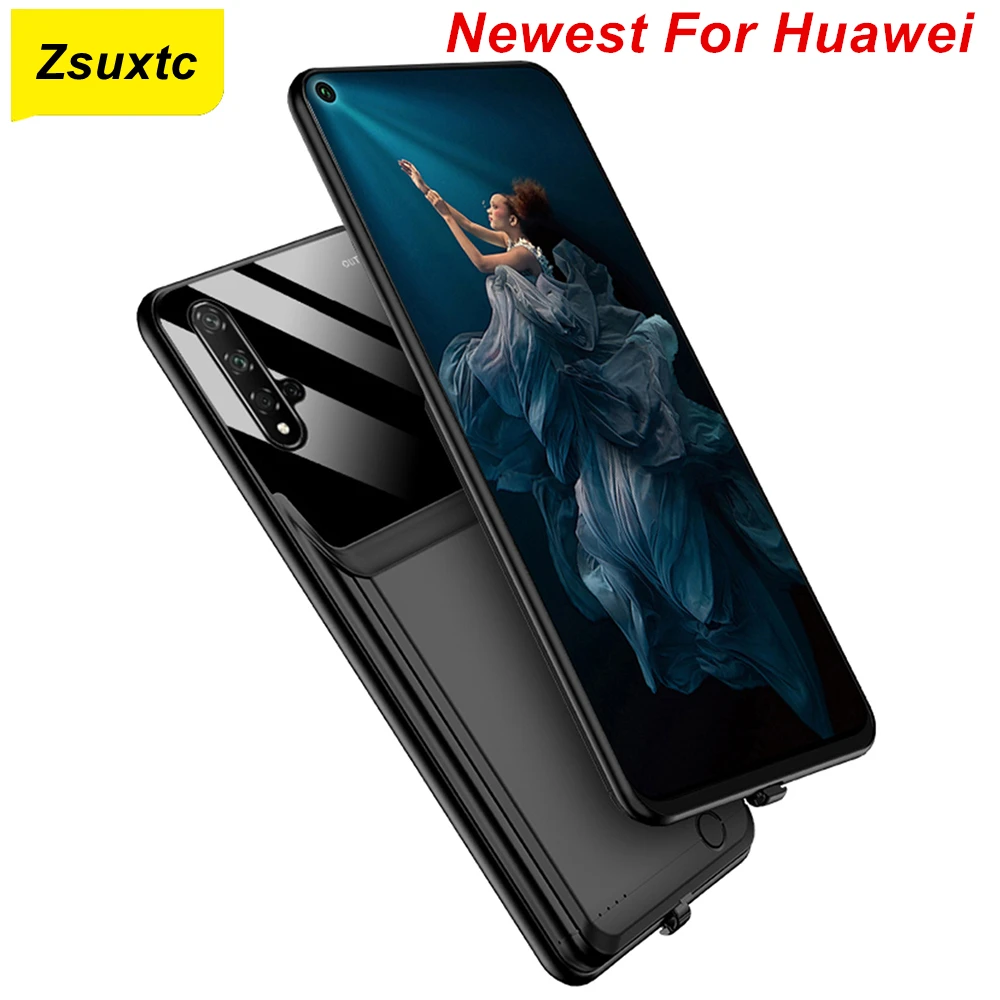 

Araceli 10000 Mah For Huawei Honor 20 20S 20 Pro V8 V9 V20 V30 V30 Pro Battery Case Smart Stand Cover Power Bank Charger Case