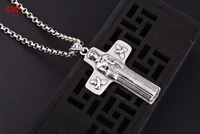 s925 sterling silver thai silver vintage christian virgin mary cross pendant