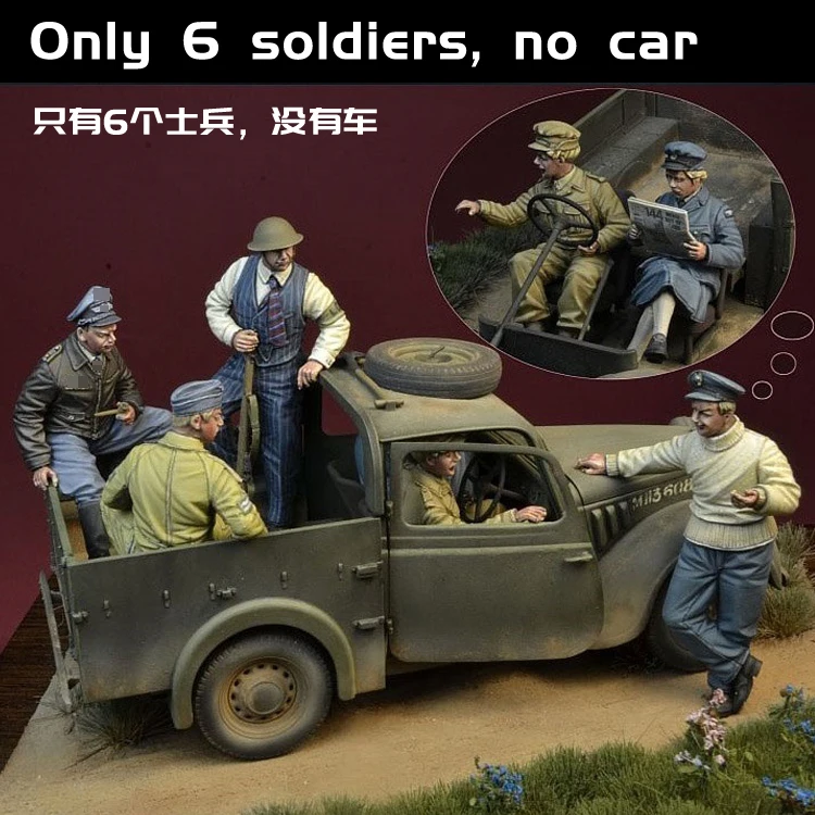 1/35 &quotI shot her!&quot Битва Британии в 1940 году полимерная модель солдата GK военная тема