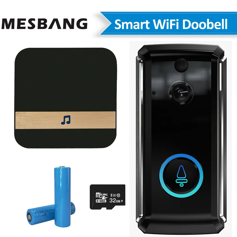 

wifi video doorbell chime door intercom wireless chime
