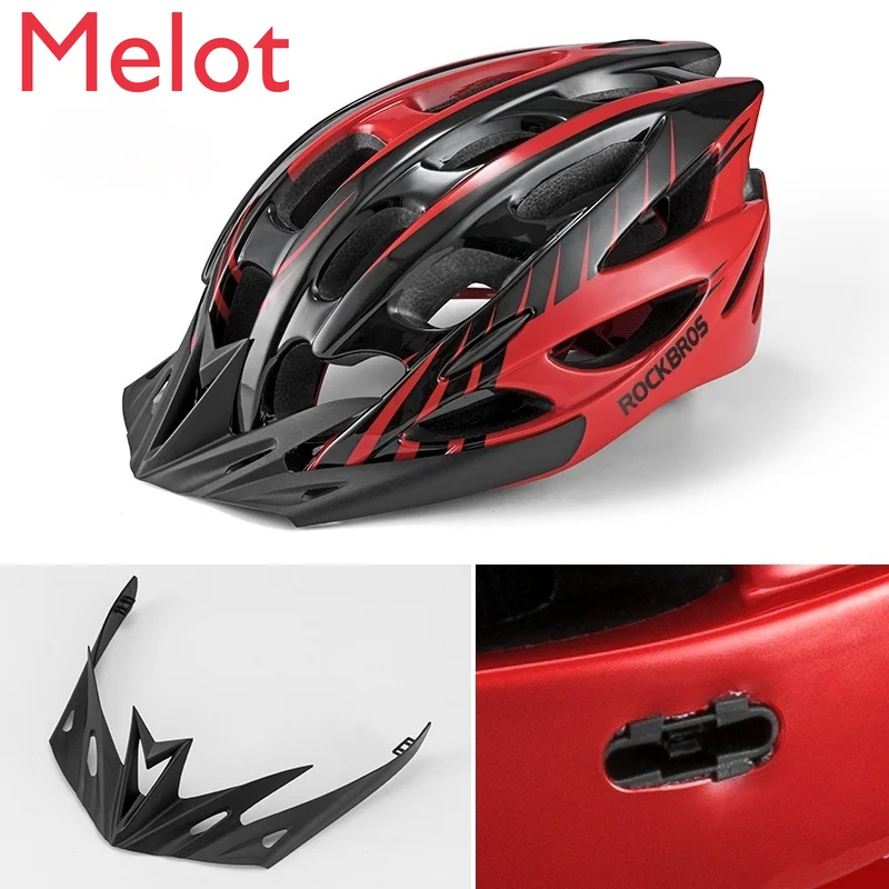

Cycling Helmet Bicycle Helmet Men and Women Ultra-Light Integrated Molding Mountain Highway Helmet Equipment High Quality