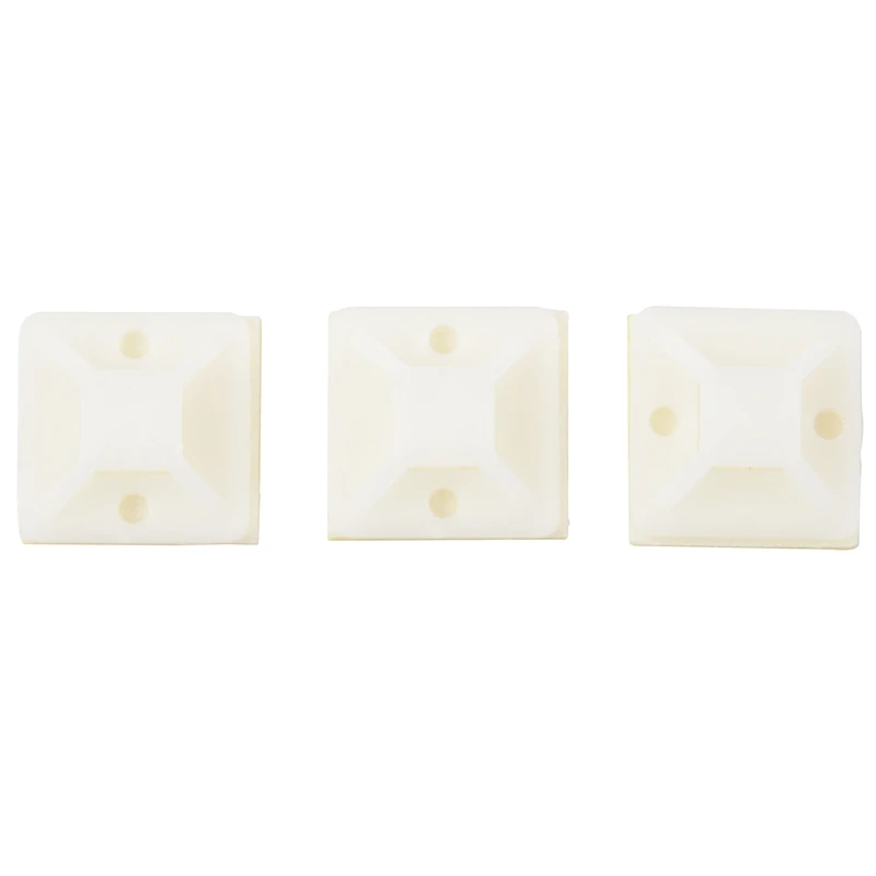 Белый Самоклеющийся держатель для кабеля 100 шт. | Обустройство дома