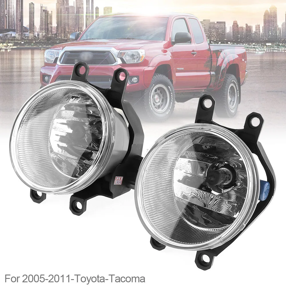 1 пара автомобильный противотуманный светильник круглый хромированный корпус