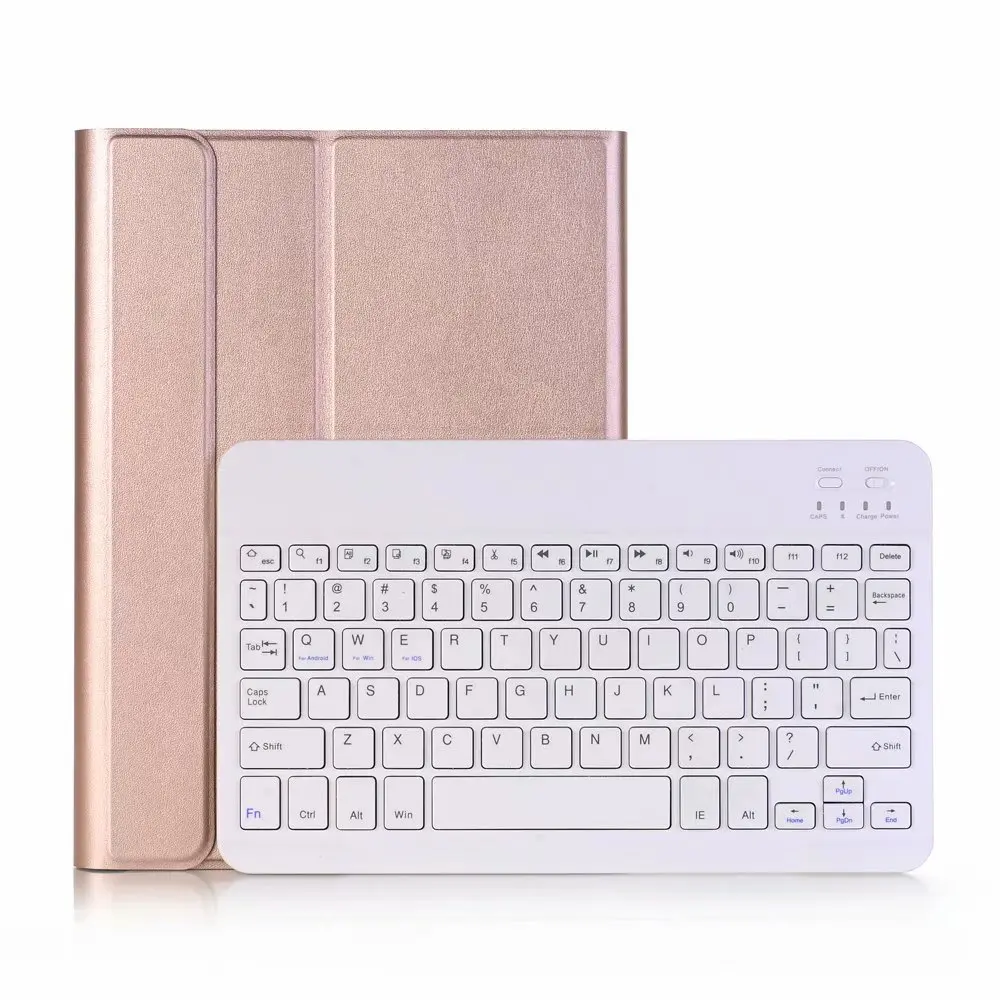 Клавиатура для Apple Ipad 10,2 чехол из искусственной кожи чехол-подставка для IPad 10,2 дюймов планшет Bluetooth клавиатура чехол+ ручка