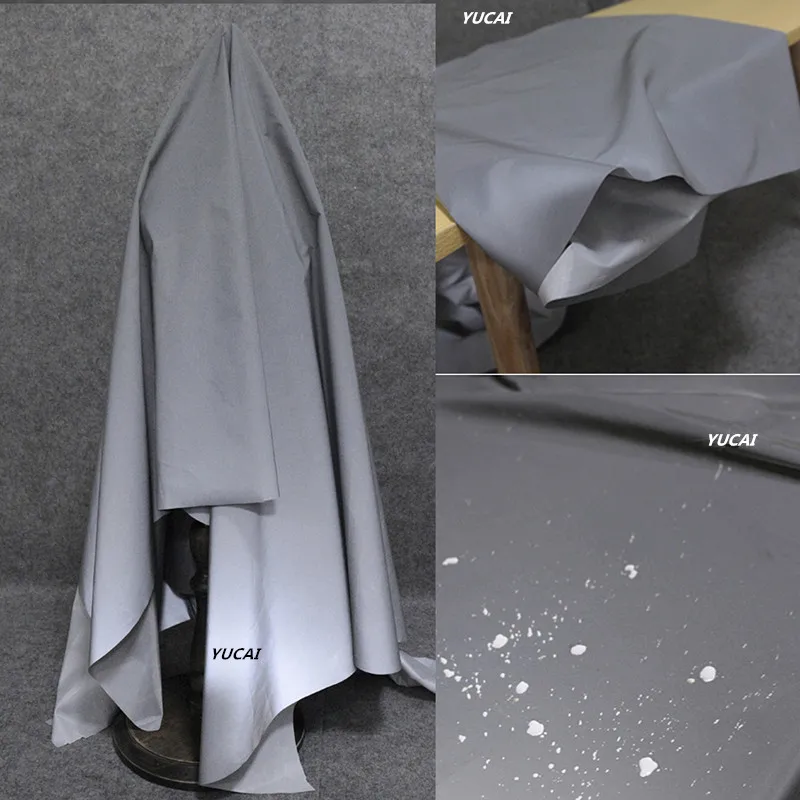 50x140 см Светоотражающая специальная креативная яркая серебристая светящаяся