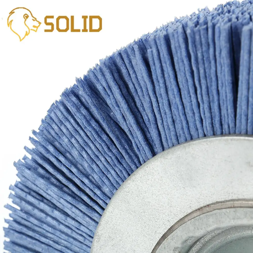 

150/200mm Abrasive Wire Nylon Wheel Polishing for Wood Carving Root Carving Mahogany Furniture Grinding 1Pc