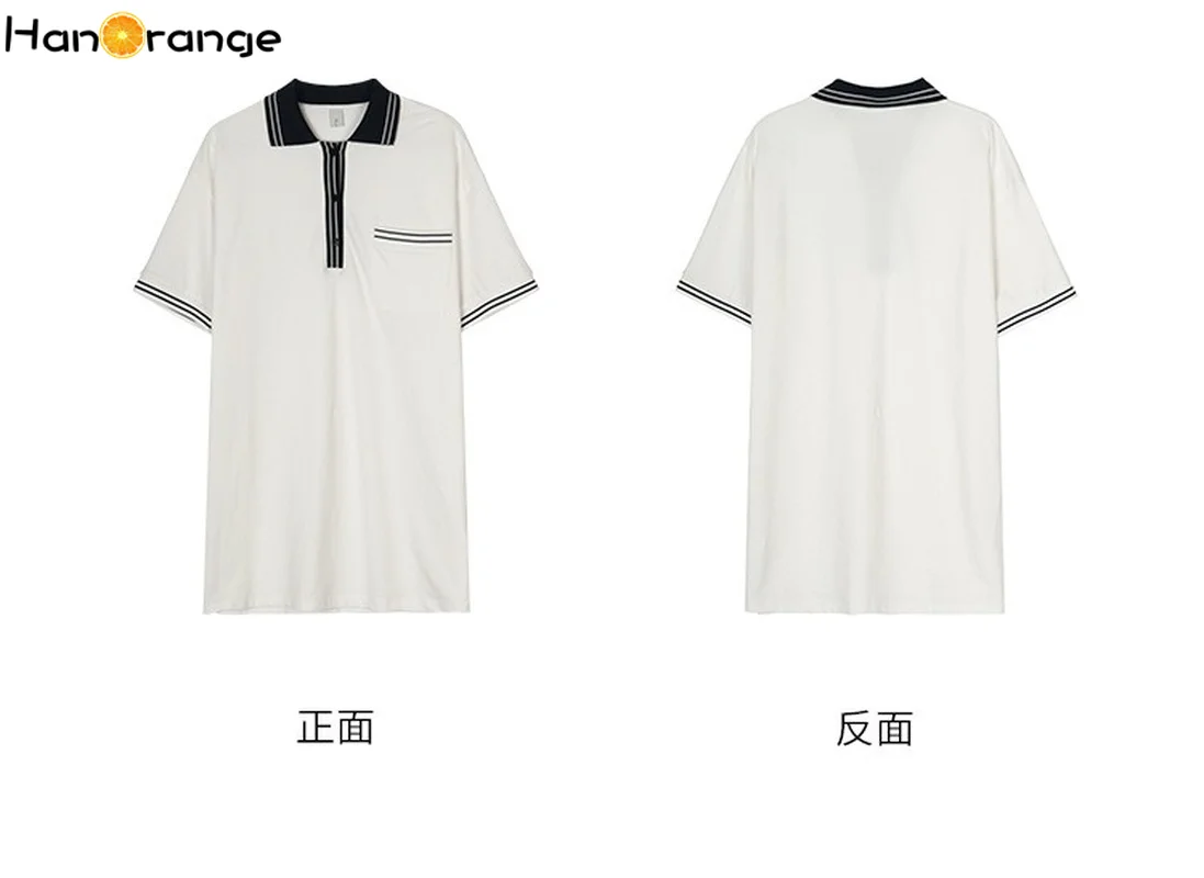 

2021 Summer Women Color Contrast Short-sleeved Dress Loose Casual Simple Dress Black/beige White