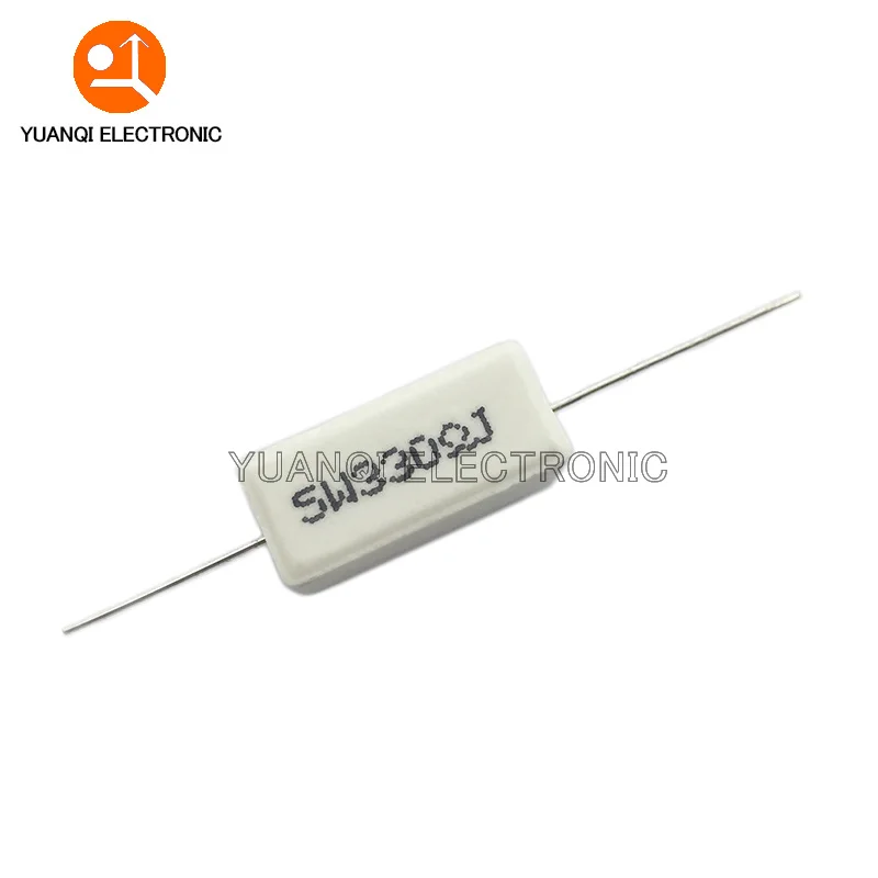 

10pcs 5W 5% Cement Resistor Power Resistance 39R 43R 47R 51R 56R 62R 68R 75R 82R 91R 100R 39 43 47 51 56 62 68 75 82 91 100 ohm