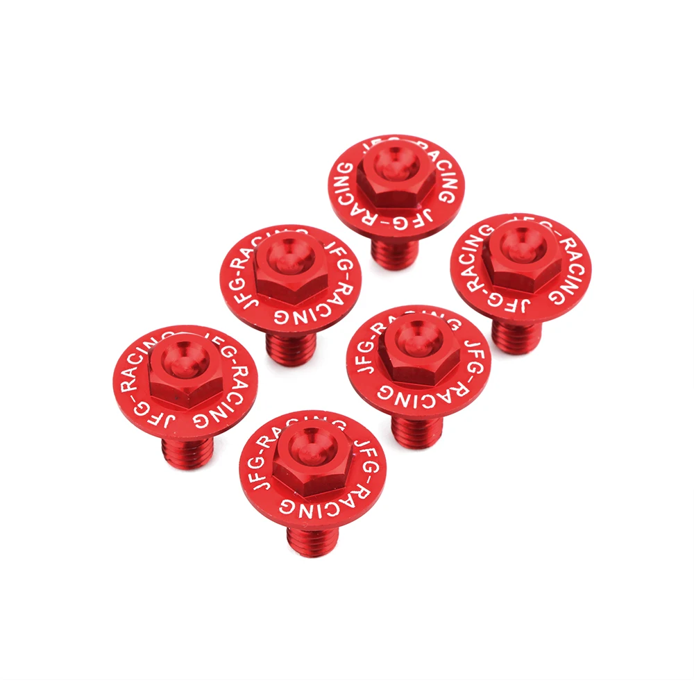 Мотоциклетные ЧПУ 6 шт. грязезащитные щитки набор брызговиков демпфирующие вилки