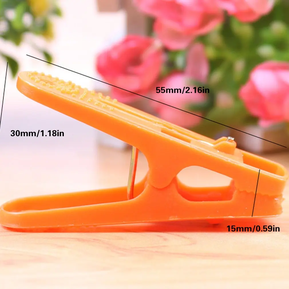 

Clothespins Heavy Duty Laundry Clips With Springs Windproof Clip Multifunctional No Punch Coat Hook Behind The Door