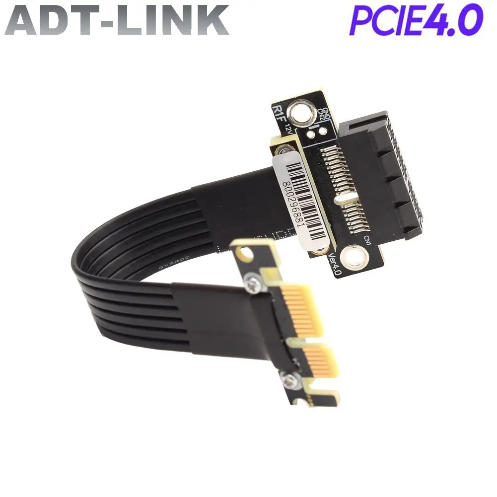 

Новый PCI Express 4,0 1X Удлинительный кабель PCI-E Райзер адаптер карта Gen4 PCIe x1 удлинитель гибкий кабель для ПК для графических карт