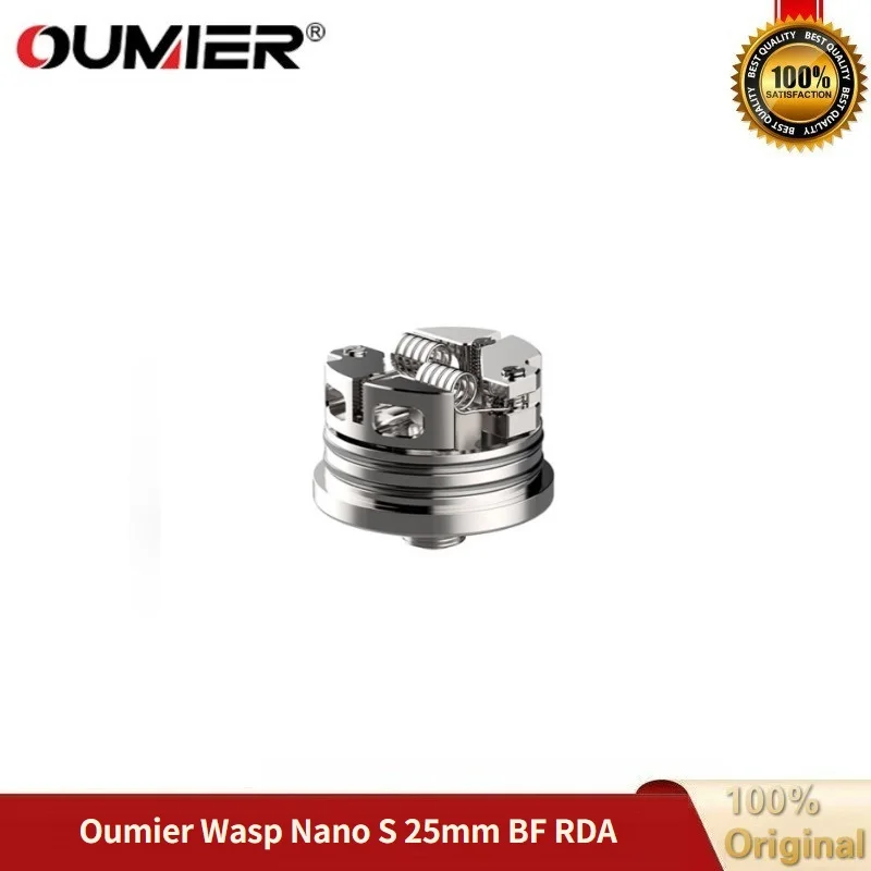 Оригинальный бак OUMIER WASP NANO S RDA с диаметром 25 мм и двойной основой 5 Глубокая