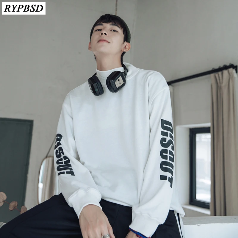 Свитшот мужской в стиле хип хоп уличная одежда модный Повседневный пуловер