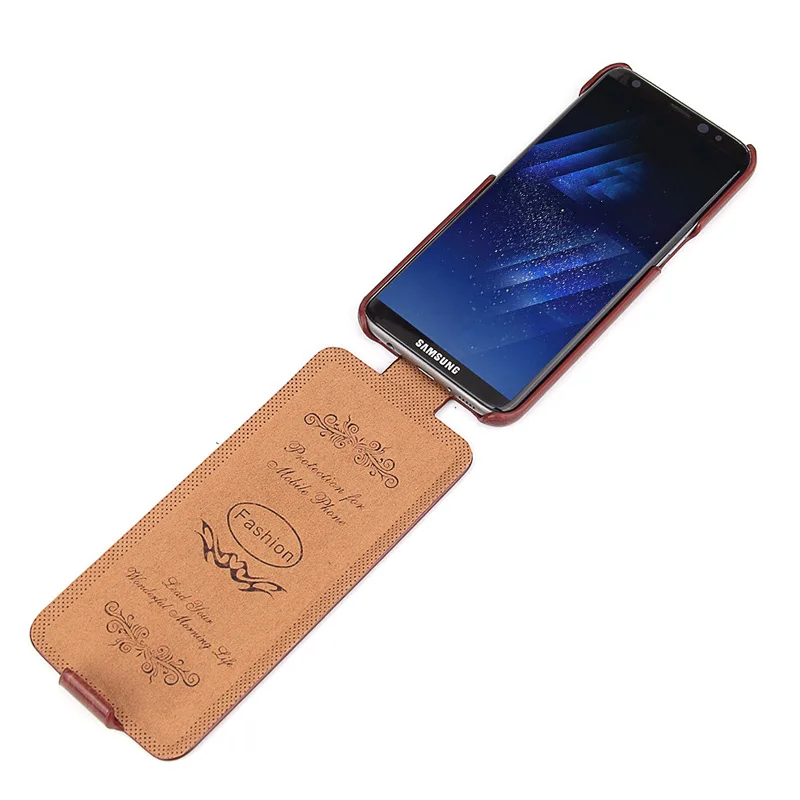Кожаный чехол ручной работы для samsung Galaxy S8 Plus S10 S9, роскошный защитный чехол для Galaxy Note 8 S7 Edge