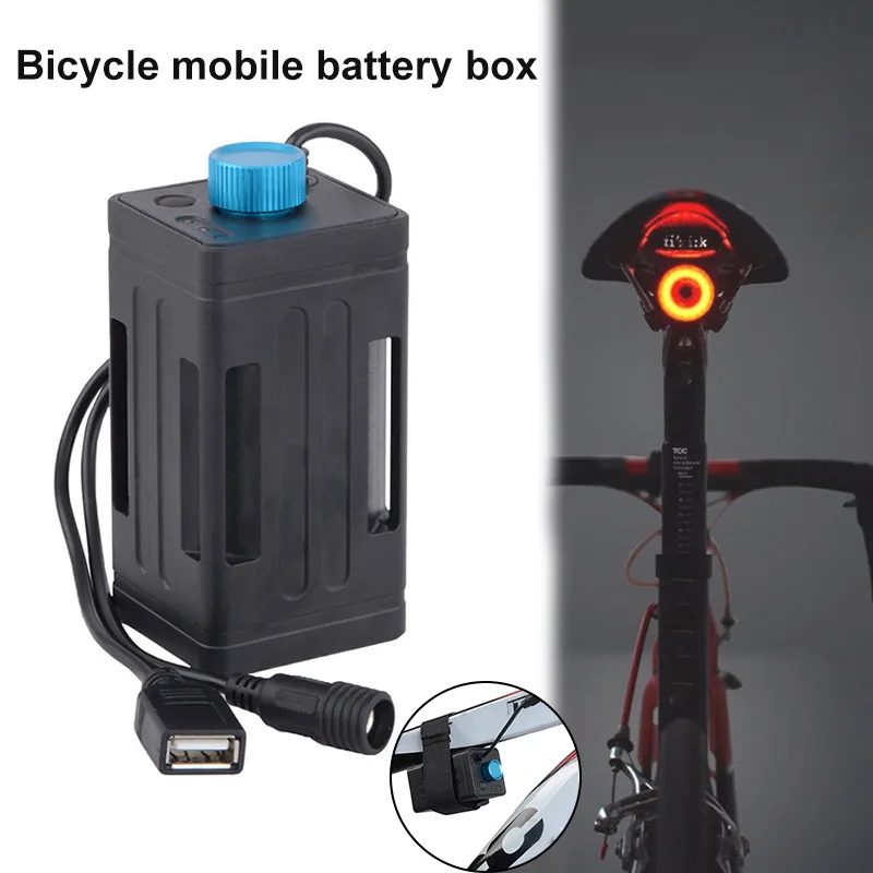 

Чехол для аккумулятора велосипеда, водонепроницаемый, USB 8,4 В, для батарей 4x18650, THJ99