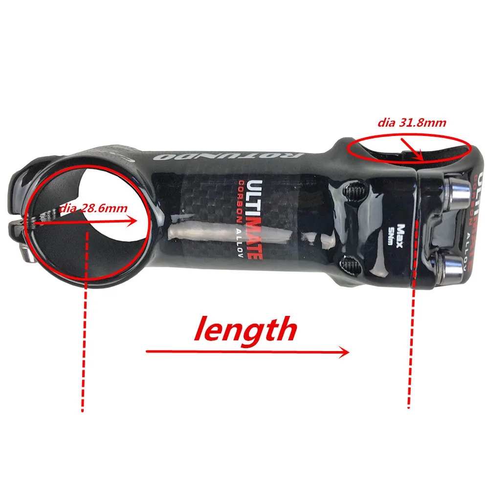 

Carbon Fiber Bicycle Handlebar Gooseneck Bicycle Accessories Mountain Road Bike Riser 60-120