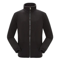 xpay winter men solid warm all zip up double sides fleece jackets softshell windbreaker outwear longsleeve thermal sweatershirt