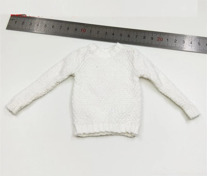 Модель UD9003 британского полковника Mayne Royal Air Service Regiment 1942 на второй мировой войны, модель белого свитера для 12-дюймовой куклы