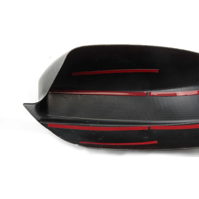 

for Dodge Charger 2011-2020 Car Carbon Fiber Side Door Mirror Cover Molding Trim Rearview Mirror Cover Accessories