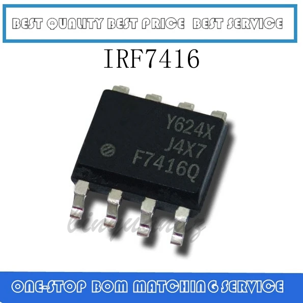 

50PCS IRF7416 IRF7416TRPBF F7416 SOP-8